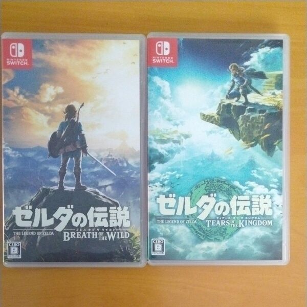 ゼルダの伝説 2本セット ティアーズオブザキングダム ブレスオブザワイルド Nintendo Switch