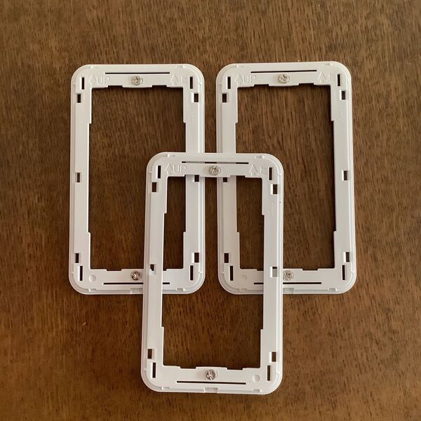 スイッチカバー コスモワイド21 受けのみ3個