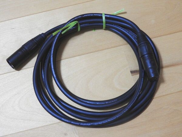 MONSTER CABLE Prolink Monster Studiolink XLRケーブル 3m 1本 モンスターケーブル