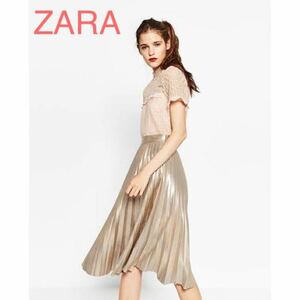 sale!新品タグ付☆ZARAザラ☆ギュピュールレースフリルカットソー