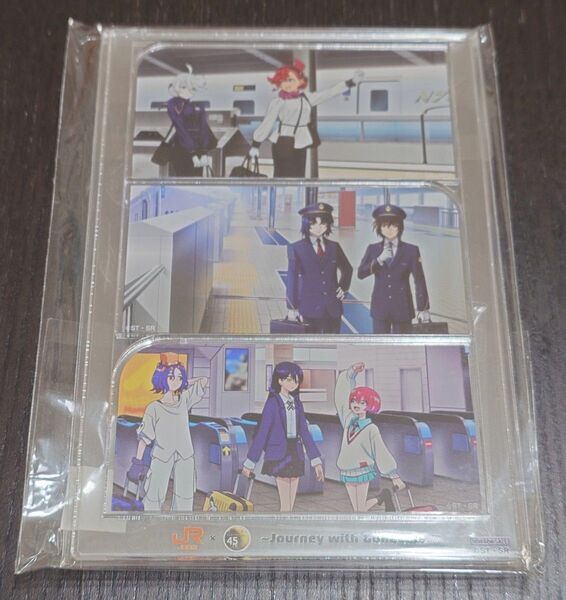 【非売品】推し旅 JR東海 × ガンダムシリーズ 全3弾のオリジナルイラストが集結したオリジナルアクリルフレーム