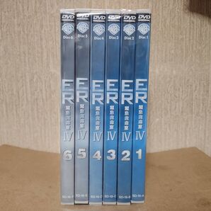 発送方法注意 セル版 DVD ER 緊急救命室 シーズン4 全6巻 全巻 セット 動作確認済み