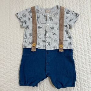 petit main ロンパース 半袖