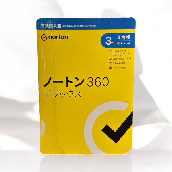 【訳あり特価】ノートン360 デラックス 3年版(3台分)