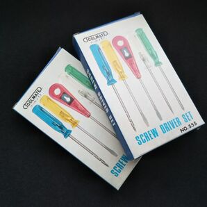 ツールメイト TOOLMATE ドライバーセット 555 箱入(2セット) ミニドライバー おもちゃ ラジコン 電池交換 他 工具
