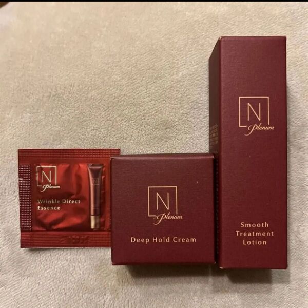 Nオーガニック プレナム ローション、クリーム、リンクルダイレクトエッセンス 3点セット