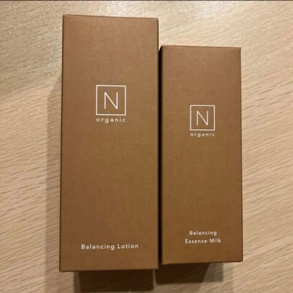 Nオーガニック ベーシック バランシングローション100ml、ミルク60ml