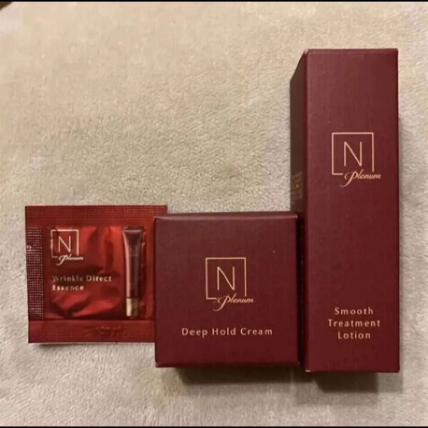 Nオーガニック プレナム ローション、クリーム、リンクルダイレクトエッセンス3点セット