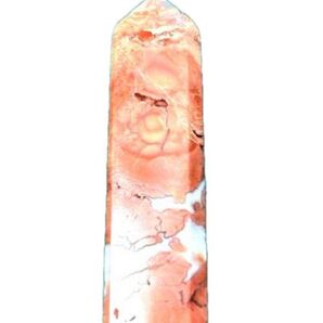 癒しと幸運をあなたに!桜瑪瑙(チェリーブロッサムアゲート)9cm×2.5cm122g