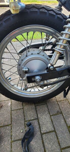CB400SS フロントホイール リアホイール
