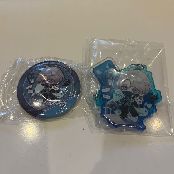 第五人格 イソップ 夏季IJL 缶バッジ アクリルキーホルダー 納棺師