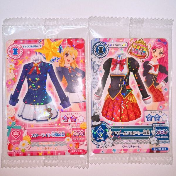 アイカツカード スターライト学園制服 ドリームアカデミー制服 アイカツ!2ndシーズン Blu-ray BOX2 初回生産限定特典