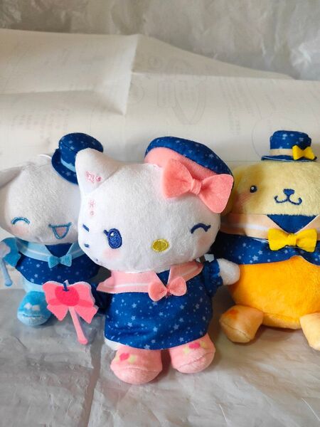 【サンリオキャラクターズ】 マジカルリボンマスコット1 3種セット(キティちゃん ポムポムプリン シナモロール)