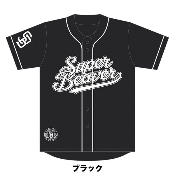 スーパービーバー ベースボールシャツ