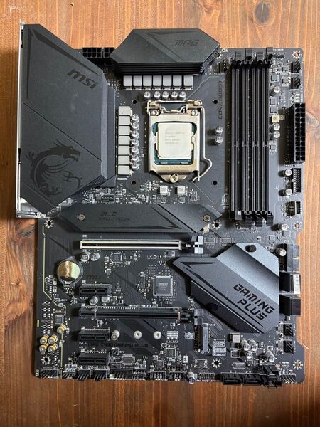 intel i7-10700K / MSI MPG Z490 GAMING PLUS 中古セット 動作品