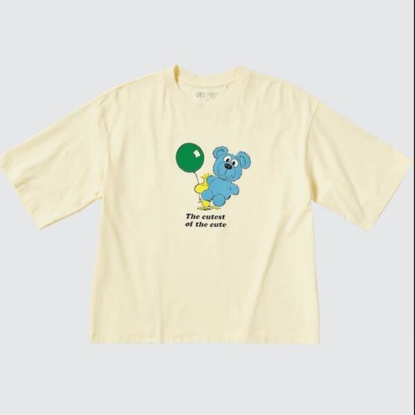 ウッドストック 半袖Tシャツ ユニクロ UT スヌーピー ピーナッツ レディース