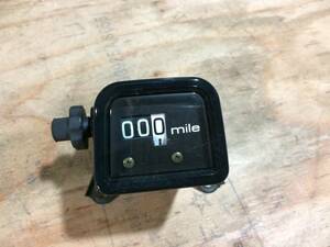  Vespa? Moto Guzzi? tripmeter / odometer mile display 