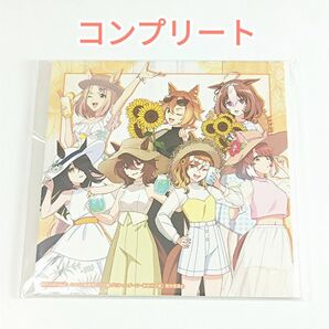 ウマ娘 新時代の扉 スクエアカード8枚コンプリートセット マルイ チューガイ コラボ 特典 カフェ