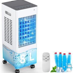 冷風機 冷風扇 強力 人気 多機能 2025年新登場 3方向で熱気を吸い込む・冷感UP・3つモード・3段階風量・首振り・切タイマー