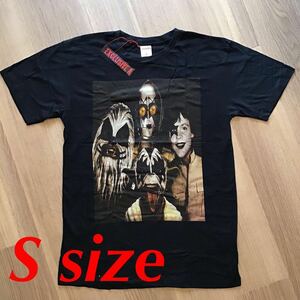 新品 未使用品 STARWARS KISS Tee ブラック Sサイズ