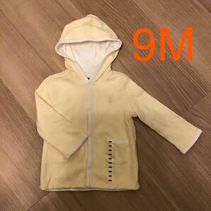 新品未使用品 Polo Ralph Lauren フーディパーカー レモンイエロー 9Mの画像1