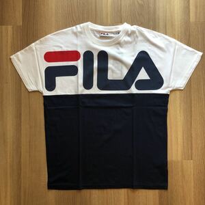 新品未使用 FILA 2カラー Tシャツ サイズL アメリカ限定品