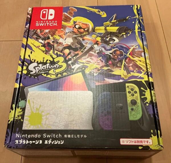 Nintendo Switch 有機ELモデル スプラトゥーン3 エディション 任天堂 ニンテンドースイッチ 新品 未開封