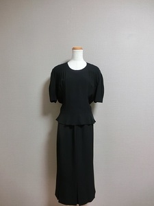  прекрасный товар INGEBORG Ingeborg Pink House формальный 2 деталь длинная юбка выставить черный 