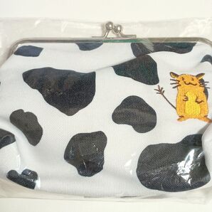 LEVEL.4 牛沢 こむぎ がま口ポーチ