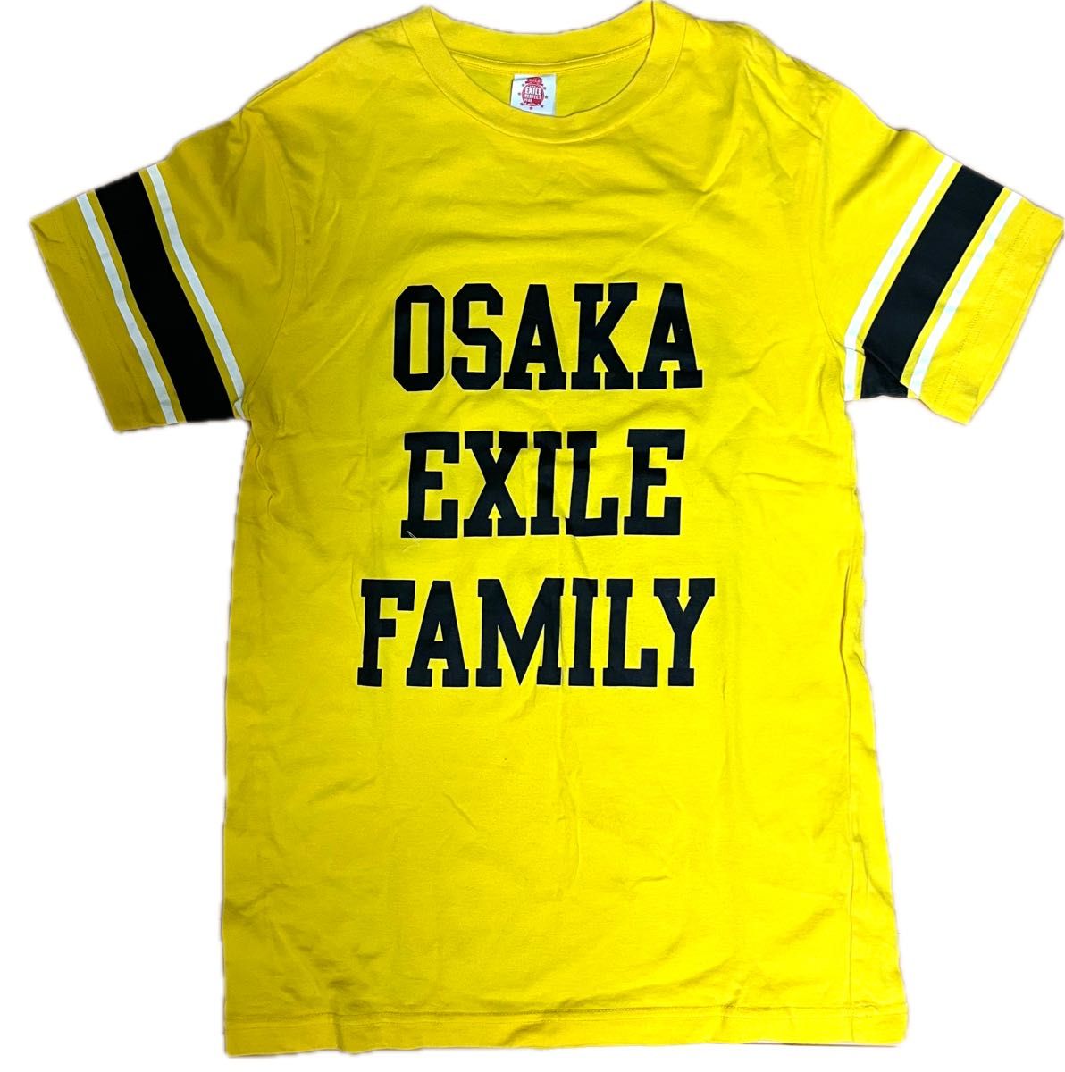 EXILE FAMILY OSAKA限定Tシャツ イエロー ライブグッズ エグザイル2008