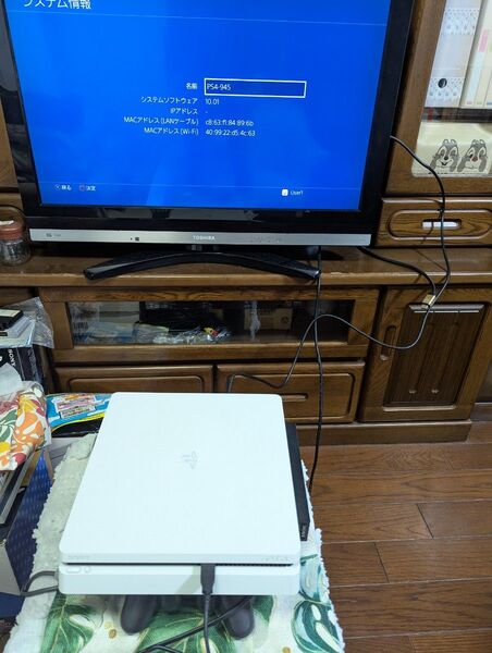 PS4 FW 10.01 CUH-2200AB01 本体 ホワイト