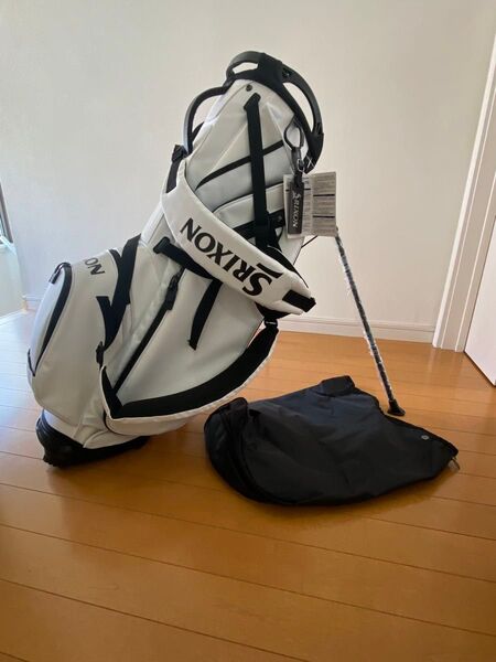 SRIXON スタンドキャディバッグ GGC-S182 軽量 ホワイト 未使用品