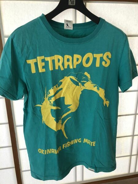 TETRAPOTS テトラポッツ 半袖Tシャツ 沖縄 MONGOL800 モンパチ M