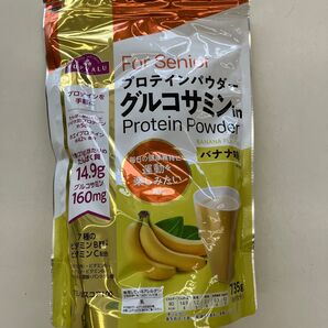 大特価 値引き不可 トップバリュ ソイ&ホエイ プロテイン inグルコサミン バナナ風味