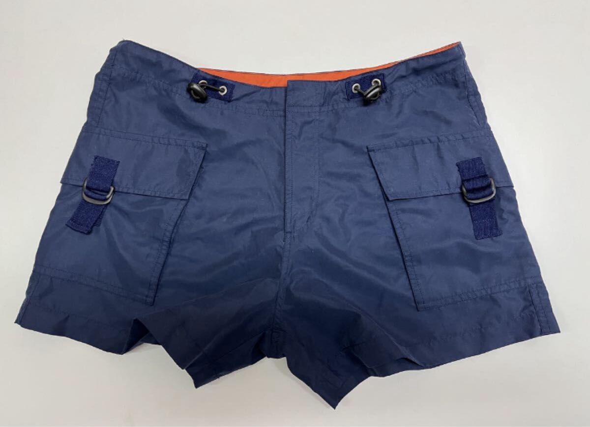 ナイロン ショートパンツ 3L(2XL)相当 大きいサイズ カーゴパンツ（タグ表記11L/ヒップ92〜100）