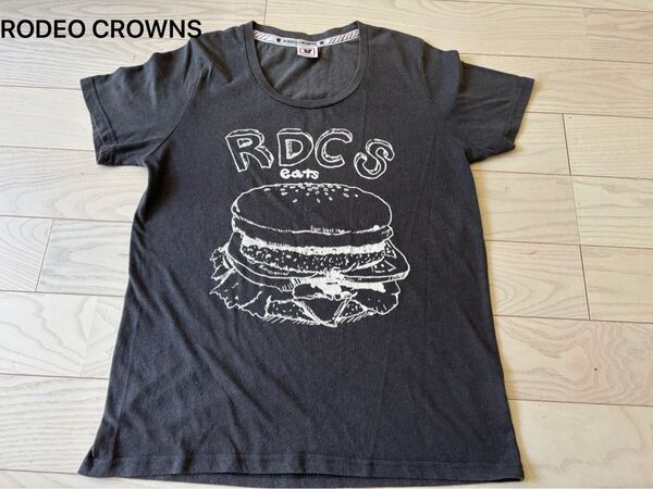 RODEO CROWNS ハンバーガー ロゴTシャツ サイズ2 翌日発送