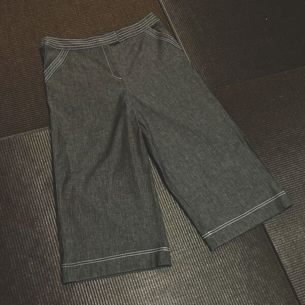Leilian レリアン ワイド パンツ 13+