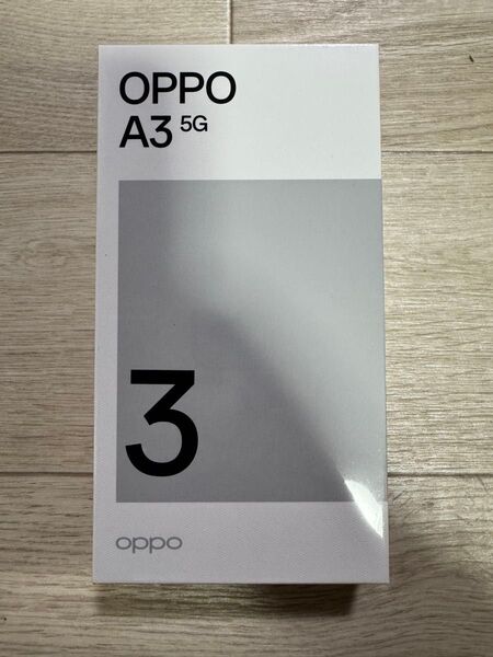 新品未開封品 OPPO A3 5G ブラック simフリー 一括購入残債無し ネットワーク利用制限 ◯