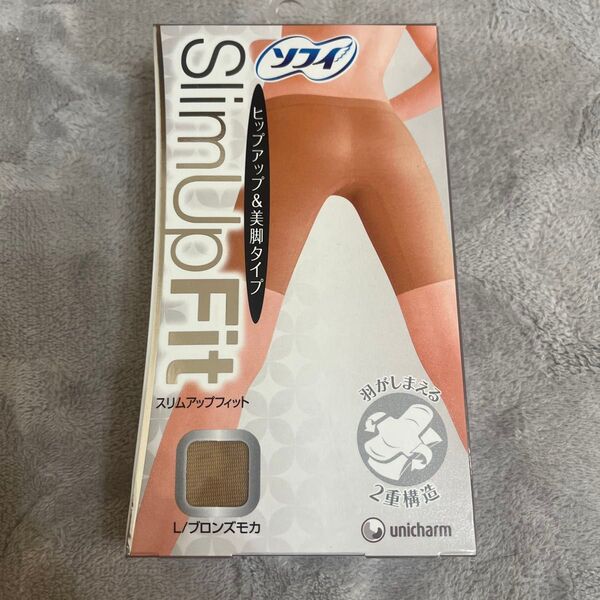 ユニチャーム Slim Up FIt Lサイズ ブロンズモカ 未使用 ソフィ スリムアップフィット 生理用ショーツ
