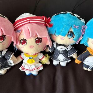 レム・ラム ぬいぐるみ4体セット おまけ付き