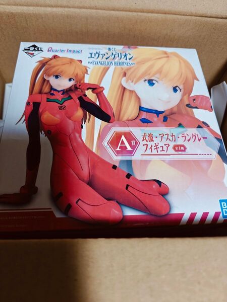 エヴァンゲリオン フィギュア 式波 アスカ ラングレー 一番くじ A賞 HEROINES EVANGELION