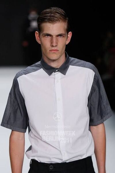 新品 未使用 Thomas engel 半袖 シャツ hart neil barrett Raf Simons ホワイト