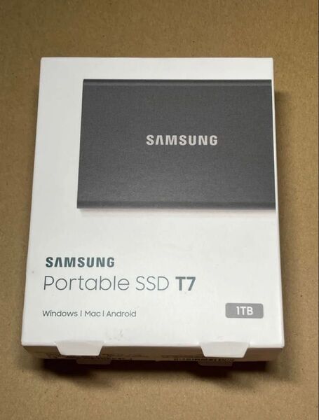 サムスン T7 SSD 1TB USB MU-PC1T0T/IT Samsung ポータブルSSD 外付けSSD