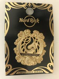 【HardRockCafe】ハードロックカフェのピンバッジ　上野　新品未使用