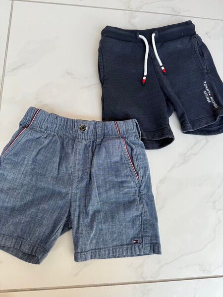 Tommy Hilfiger キッズベビー ハーフパンツ 92サイズ 2着セット