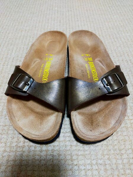 BIRKENSTOCK ビルケンシュトック サンダル 38 24.5 1、2回のみ使用