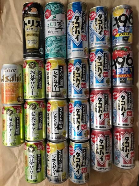 チューハイ サワー 発泡酒 詰め合わせ 22本 賞味期限 9月〜