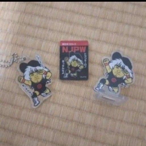 新日本プロレスコレクション 内藤哲也マグネット アクリルスタンド アクリルキーホルダー