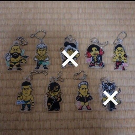 新日本プロレスコレクション アクリルキーホルダー