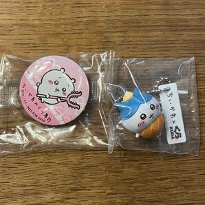 ちいかわ×くら寿司 缶バッジ ちいかわ フィギュア ハチワレ